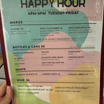 Tako Torta - Happy hour menu - Tacos Near Me - Pittsburgh, Pennsylvania