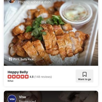 Happy Belly - Maui's Yelp activity page had CM Maria P.'s photo of Happy Belly made me check it out! - Food Trucks Near Me - Kihei, Hawaii