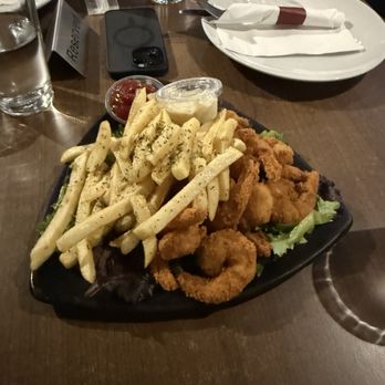 North Beach Pizza - Shrimp Prawns and Fries - Pizza Near Me - Berkeley, California