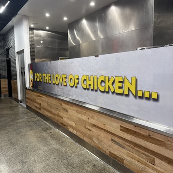 Dave's Hot Chicken - Inside sign - Chicken Shop Near Me - North Hollywood, California Dave's Hot Chicken - Inside sign - Chicken Shop Near Me - North Hollywood, California