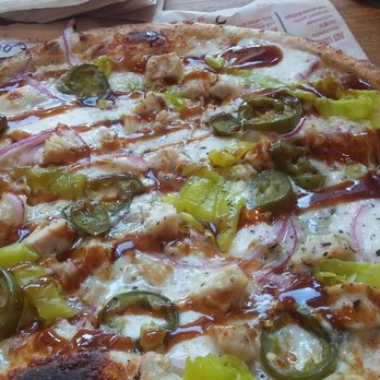 Blaze Pizza - BBQ Chicken Pizza - Salad Near Me - Newark, New Jersey