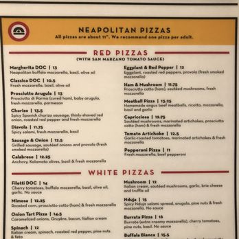 Pupatella - Menu 1 - Pizza Near Me - Arlington, Virginia