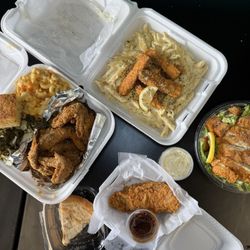 To The Last Drop 2.0 - Assortment of items from their menu.