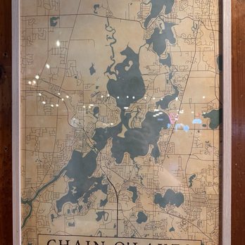 Kraby J's - Cool old map of The Chain. - Burgers Near Me - Antioch, Illinois Kraby J's - Cool old map of The Chain. - Burgers Near Me - Antioch, Illinois