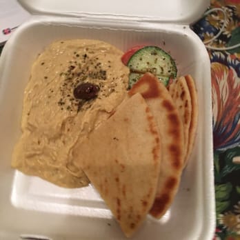 Santorini Cafe - Hummus & Pita Bread - $7 - Greek Near Me - Austin, Texas Santorini Cafe - Hummus & Pita Bread - $7 - Greek Near Me - Austin, Texas