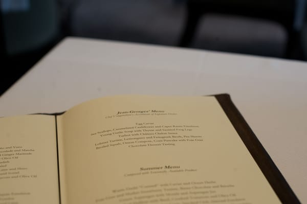Menu photo 8 Jean-Georges New York, NY