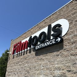 Filmtools building sign