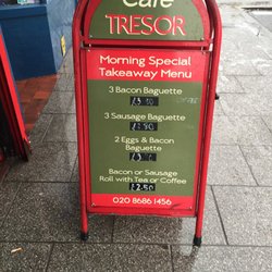 Cafe Tresor - Daily specials