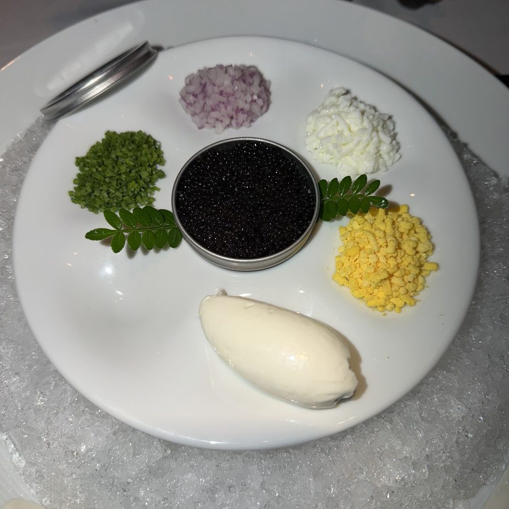 The River Café - Siberian Caviar - New American Near Me - Brooklyn, New York The River Café - Siberian Caviar - New American Near Me - Brooklyn, New York