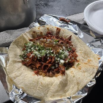 Tacos El Venado - Al pastor burrito delicious - Food Trucks Near Me - North Hollywood, California