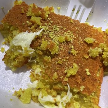 Knafeh Cafe - Couldn't wait lol! Knafeh Slice with cheese... perfection!!! - Middle Eastern Near Me - Anaheim, California Knafeh Cafe - Couldn't wait lol! Knafeh Slice with cheese... perfection!!! - Middle Eastern Near Me - Anaheim, California