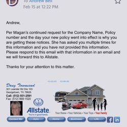 Allstate Insurance: Doug Townsend - Doug, will lie or Kayli will lie? Drop the collection