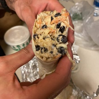 Envegan - Disgusting bean burrito. Too much sauce and the rice and beans were crunchy. - Vegan Near Me - Atlanta, Georgia Envegan - Disgusting bean burrito. Too much sauce and the rice and beans were crunchy. - Vegan Near Me - Atlanta, Georgia