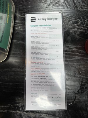Menu photo 7 Eazzy Burger Richmond, VA