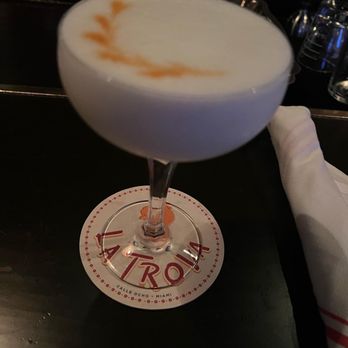 Cafe La Trova - Pisco sour at happy hour - Cocktail Bars Near Me - Miami, Florida