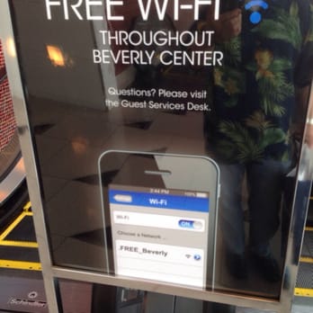 Beverly Center - Free Wifi through Beverly Center - Shopping Centers Near Me - Los Angeles, California