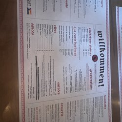 Crowsfoot Smokehaus - Menu