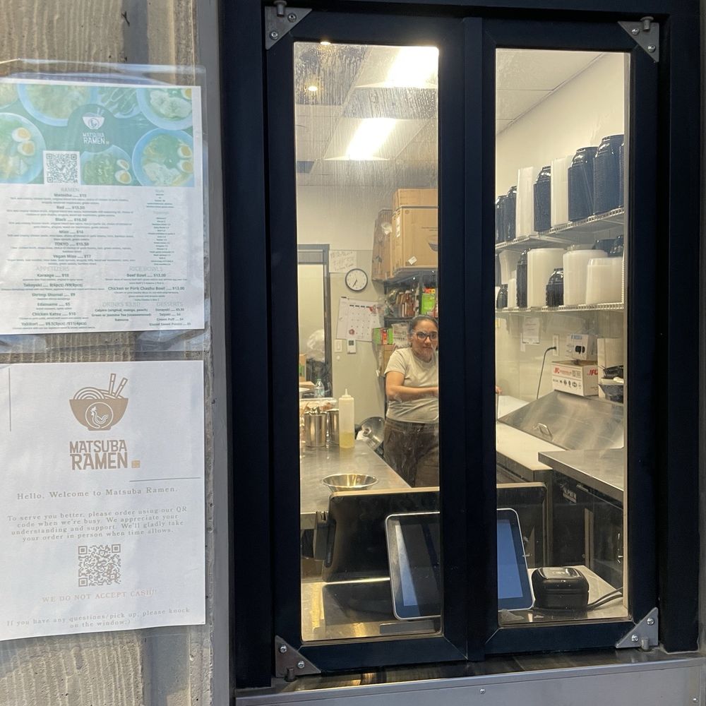 Matsuba Japanese Ramen - The window! - Ramen Near Me - Austin, Texas Matsuba Japanese Ramen - The window! - Ramen Near Me - Austin, Texas