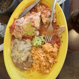 The burrito I paid for and left, this is how it was left too The burrito I paid for and left, this is how it was left too