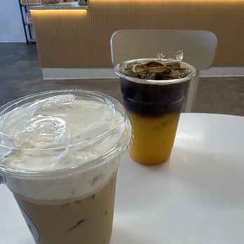 Redshift Coffee Roasters - Iced Vanilla Latte an Bumble - Coffee & Tea Near Me - Lake Forest, California Redshift Coffee Roasters - Iced Vanilla Latte an Bumble - Coffee & Tea Near Me - Lake Forest, California