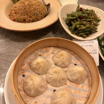 Yum Long - Signature Pork Xiao Long Bao(6) Spicy Garlic Chili Edamame Chicken fried rice - Chinese Near Me - Monterey Park, California Yum Long - Signature Pork Xiao Long Bao(6) Spicy Garlic Chili Edamame Chicken fried rice - Chinese Near Me - Monterey Park, California