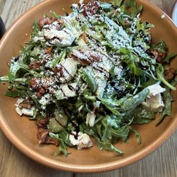 Arugula and grape salad