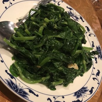 Great China - Sauteed Snow Pea Leaves - Chinese Near Me - Berkeley, California