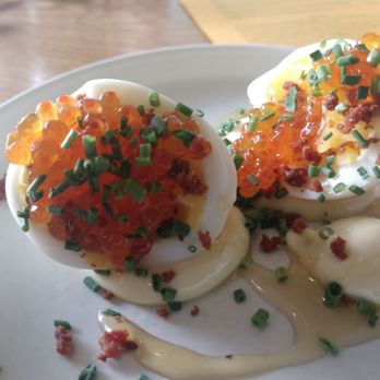 Canard - Version of deviled eggs - Wine Bars Near Me - Portland, Oregon Canard - Version of deviled eggs - Wine Bars Near Me - Portland, Oregon