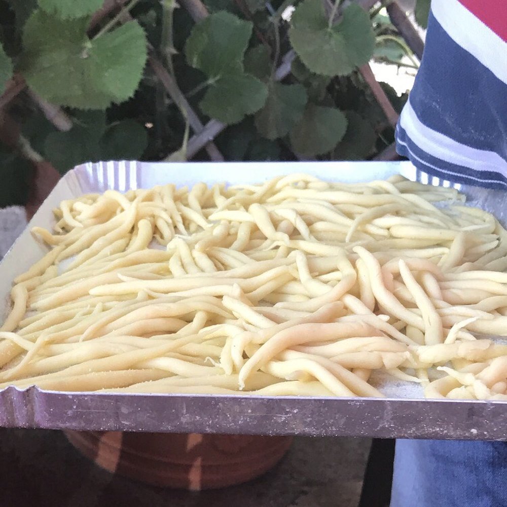 ll Pescatore - The owner came out and here is the fresh pasta today. Wow! - Pizza Near Me - Portoferraio, LI ll Pescatore - The owner came out and here is the fresh pasta today. Wow! - Pizza Near Me - Portoferraio, LI