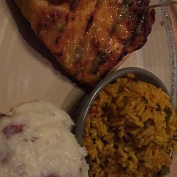 Nando's Peri-Peri - Boneless chicken bread rice and mashed potatoes! Chicken was thick and amazing! - Chicken Shop Near Me - Chicago, Illinois