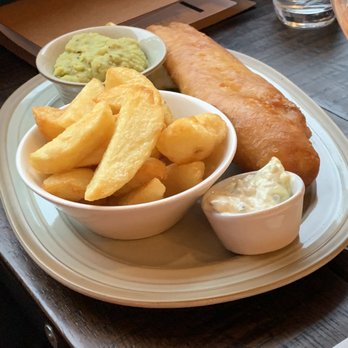 Parson's Nose - Fish (haddock) chips & mushy peas - British Near Me - Lisburn, LSB