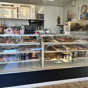 Donutopolis - Display of all deserts - Donuts Near Me - San Diego, California