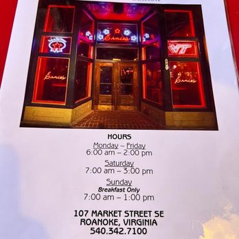 Ernie's - Breakfast & Brunch Near Me - Roanoke, Virginia