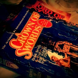 Books-A-Million - An emergency Robert Jordan run. No batteries required, unlike my e-book copies.