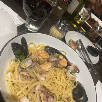 Mangia Napoli - Linguine Frutti Di'Mare - Italian Near Me - Elmhurst, Illinois Mangia Napoli - Linguine Frutti Di'Mare - Italian Near Me - Elmhurst, Illinois