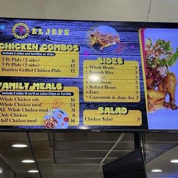 EL Jefe Grill - Menu - Chicken Shop Near Me - Tigard, Oregon EL Jefe Grill - Menu - Chicken Shop Near Me - Tigard, Oregon