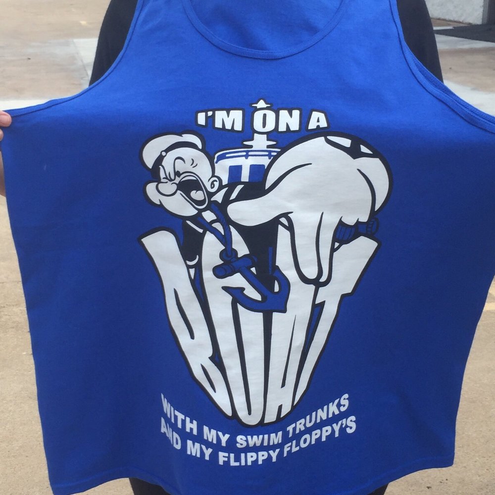 Shawn's Custom Tees - Finished product. Turned around in 6 hours from time of request. Total of 12 shirts ordered. - Printing Services Near Me - Houston, Texas