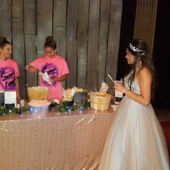 Sweet Treats - Popcorn table with Melanie's amazing staff - Chocolatiers & Shops Near Me - Oceanside, New York Sweet Treats - Popcorn table with Melanie's amazing staff - Chocolatiers & Shops Near Me - Oceanside, New York