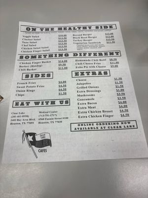 Menu photo 1 Miller's Cafe Houston, TX Menu photo 1 Miller's Cafe Houston, TX