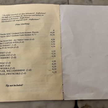 Cafe Bräunerhof - Menu - German Near Me - Vienna, 9