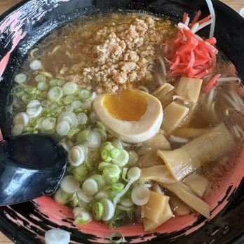 Mako Ramen - Shoyu Ramen with Groun Chicken - Ramen Near Me - Seal Beach, California