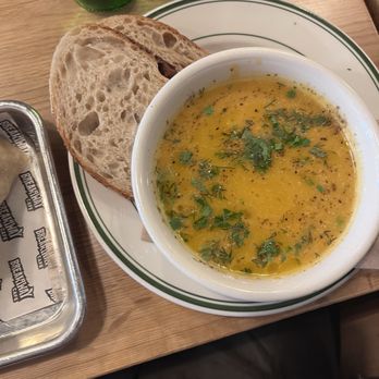 Breakaway Cafe - Vegan Butternut Squash soup - Cafes Near Me - Culver City, California