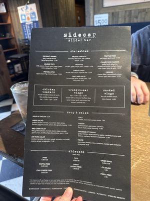 Menu photo 3 Sidecar Slider Bar - Lansing Lansing, MI Menu photo 3 Sidecar Slider Bar - Lansing Lansing, MI