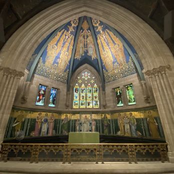 Cornell University - Inside the spectacular Sage Chapel - Colleges & Universities Near Me - Ithaca, New York