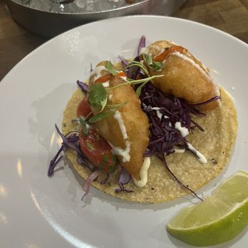 Holbox - Baja Shrimp Taco. Perfect. Standard yet executed perfectly. - Latin American Near Me - Los Angeles, California