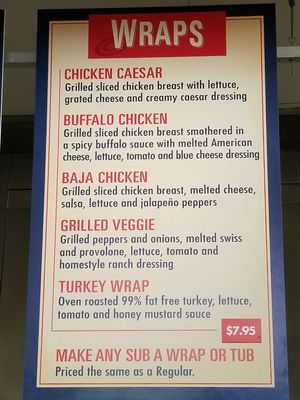 Menu photo 4 Jersey Mike's Subs Orem, UT