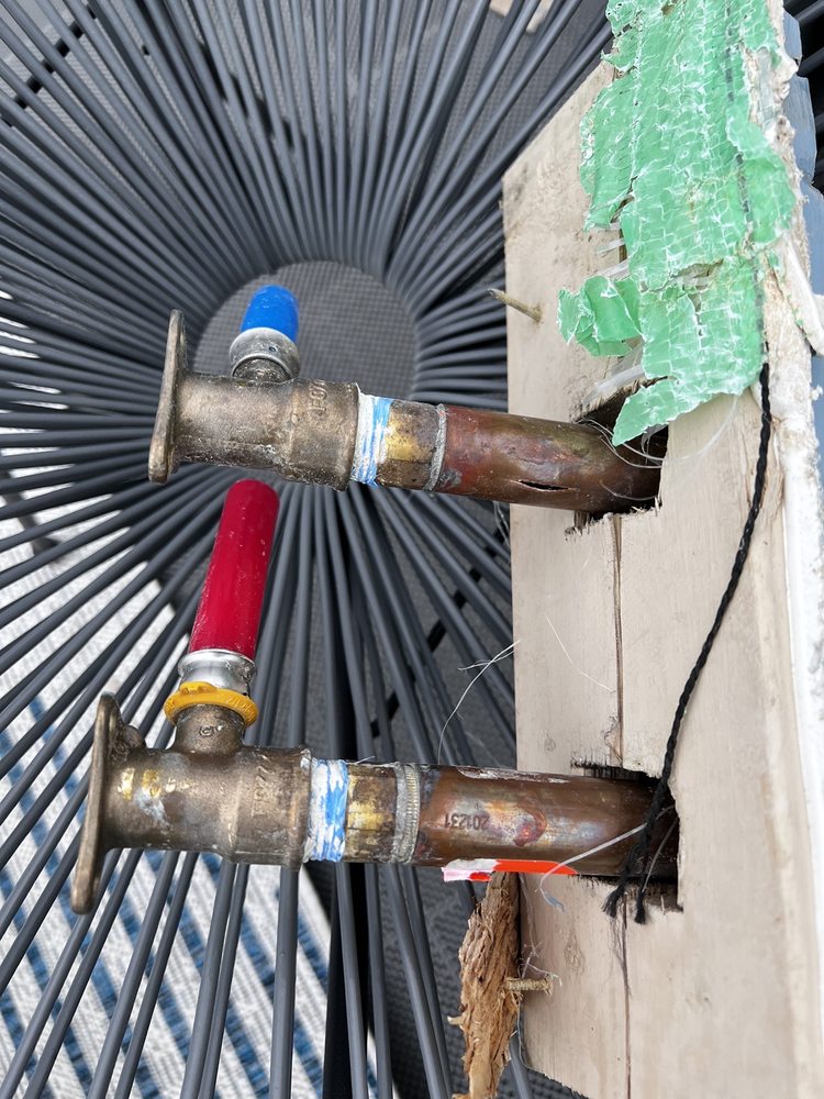 Slide of Pipe Cleaning & Coating