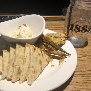 1885 Grill - Pimento cheese and fried okra - Seafood Near Me - Chattanooga, Tennessee 1885 Grill - Pimento cheese and fried okra - Seafood Near Me - Chattanooga, Tennessee