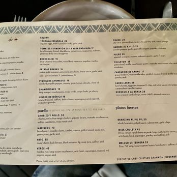 Loquita - Food menu (Nov 29, 2025) - Spanish Near Me - Santa Barbara, California Loquita - Food menu (Nov 29, 2025) - Spanish Near Me - Santa Barbara, California