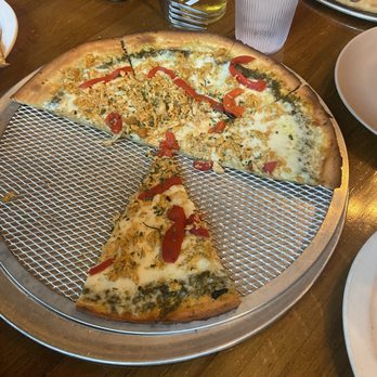 Girls With Dough - The Tuscano on gluten free crust - Pizza Near Me - Wilmington, North Carolina
